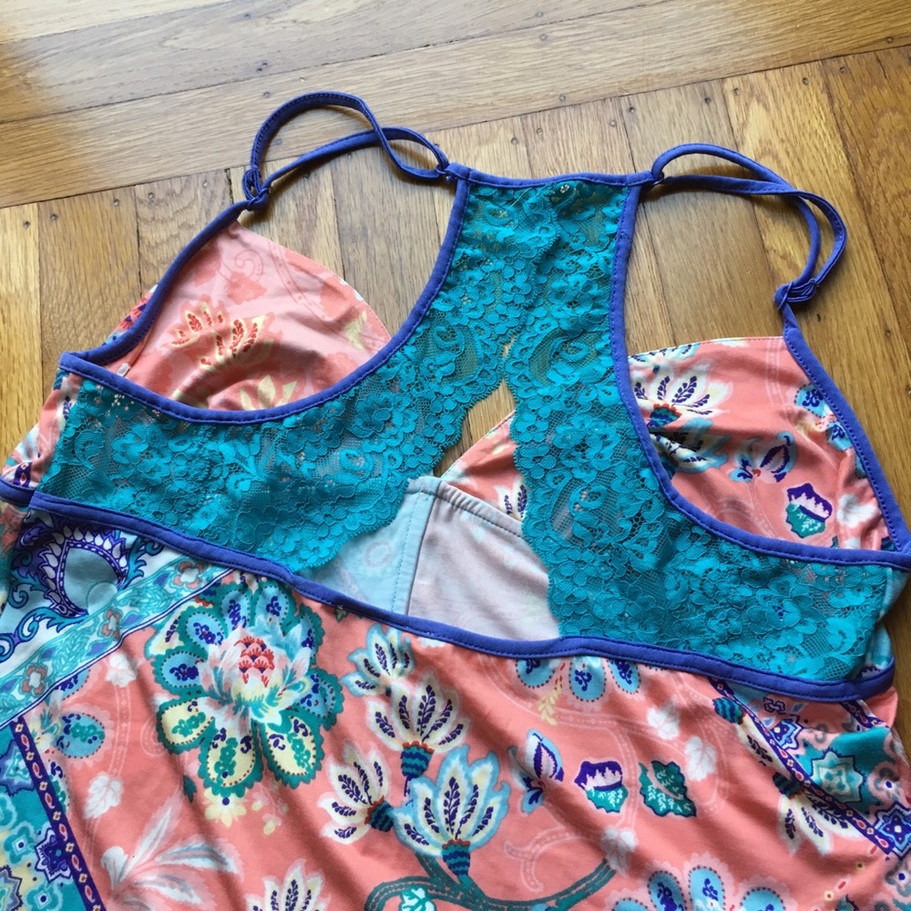 ✨HP!✨ BNWT Linea Donatella Lillet Patch Pajama Set - Picture 5 of 7